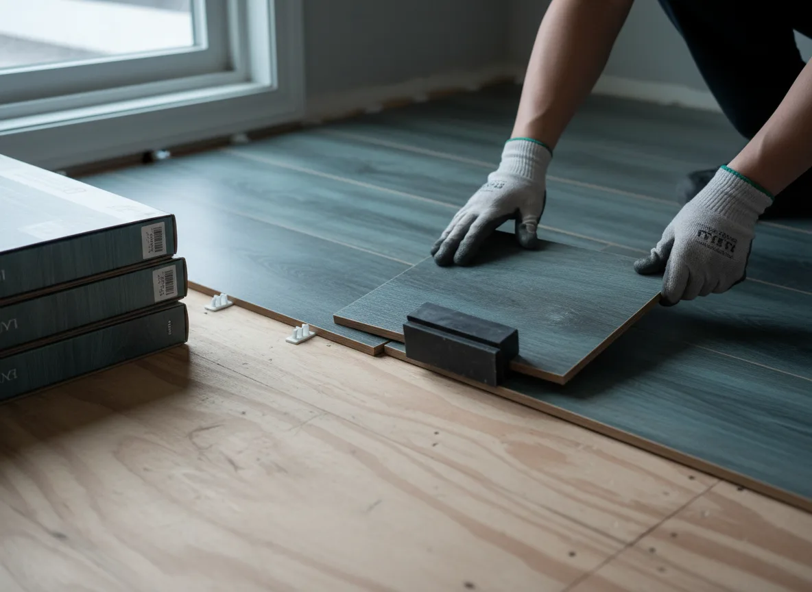 Luxury Vinyl Plank Installation company in Divernon, IL